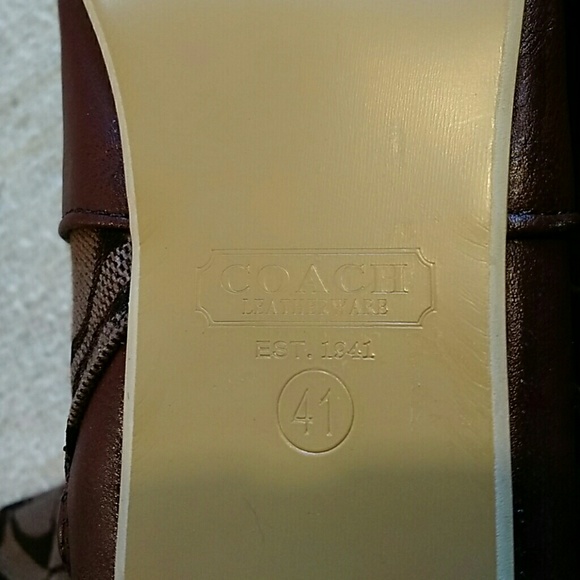 COACH boots - Picture 4 of 5