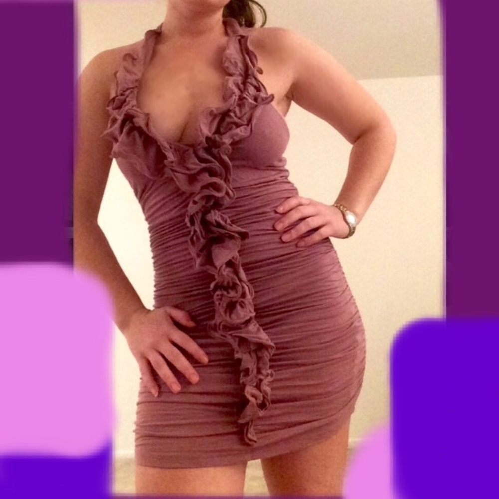 Mauve BEBE dress
