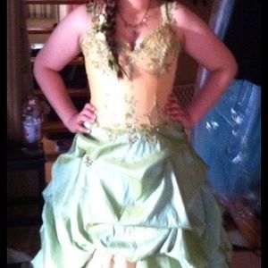 This is a prom dress.