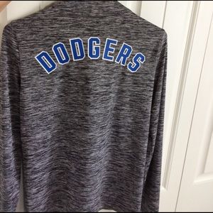 LA DODGERS VS PINK half zip