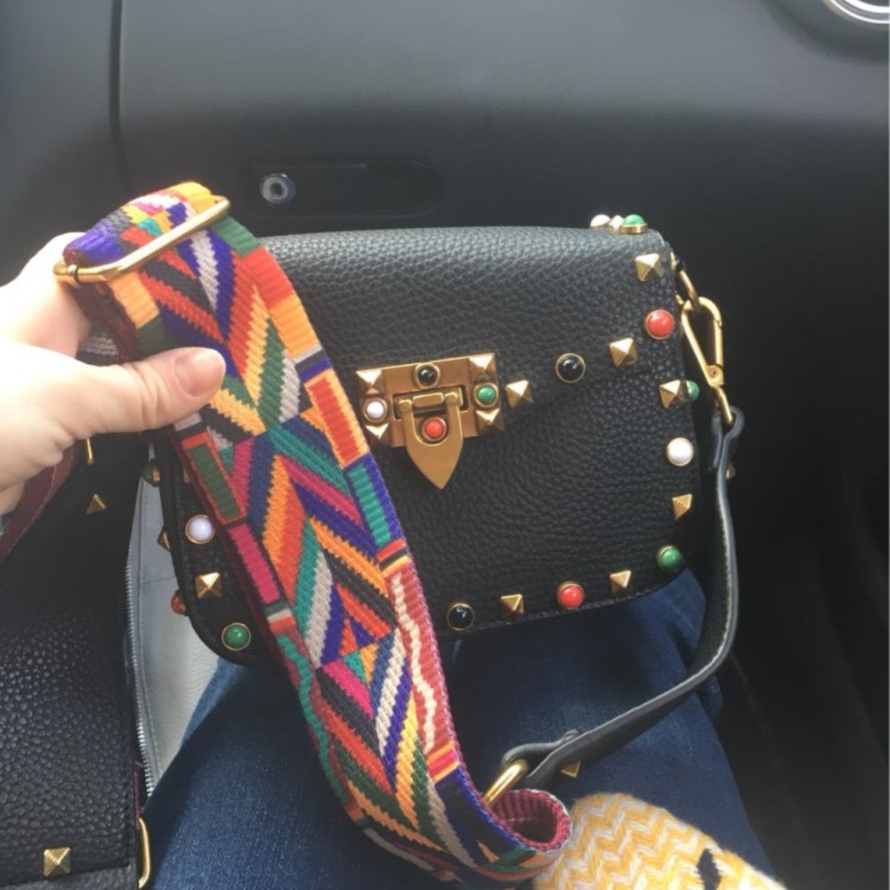 Cute Valentino Rockstud look a like cross body bag