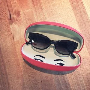 Kate Spade Sunglasses + Case