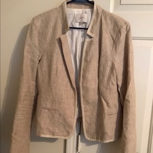 Loft linen blazer