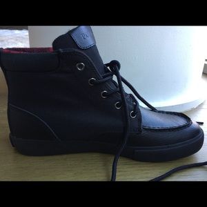 Black Polo Boots/Sneakers