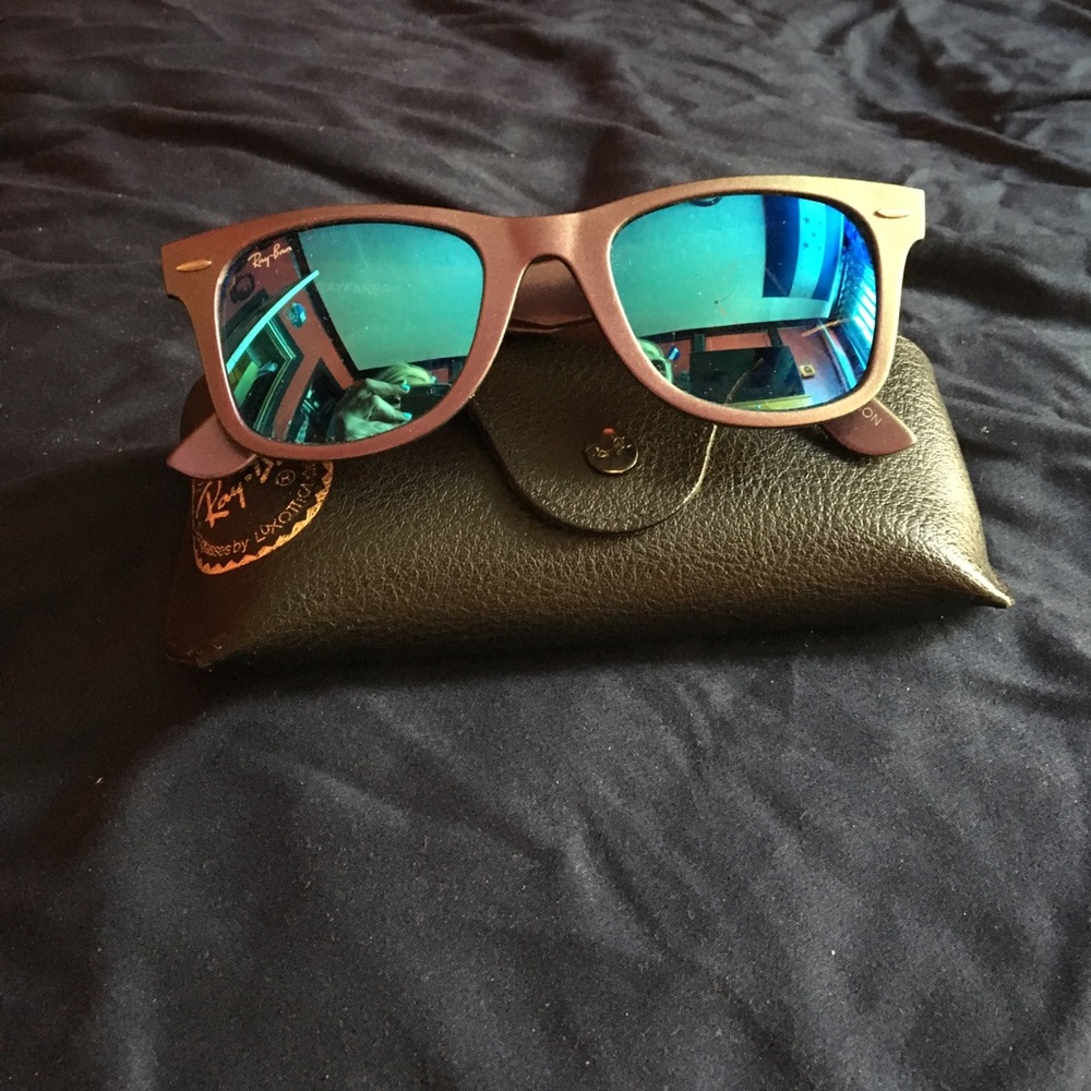 Purple Wayfarer RayBans