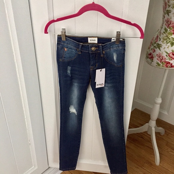 Hudson Girl's Collin Skinny Jeans - Picture 2 of 2