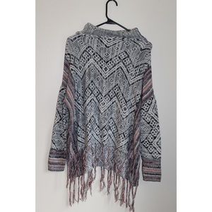 Mossimo Knit Poncho