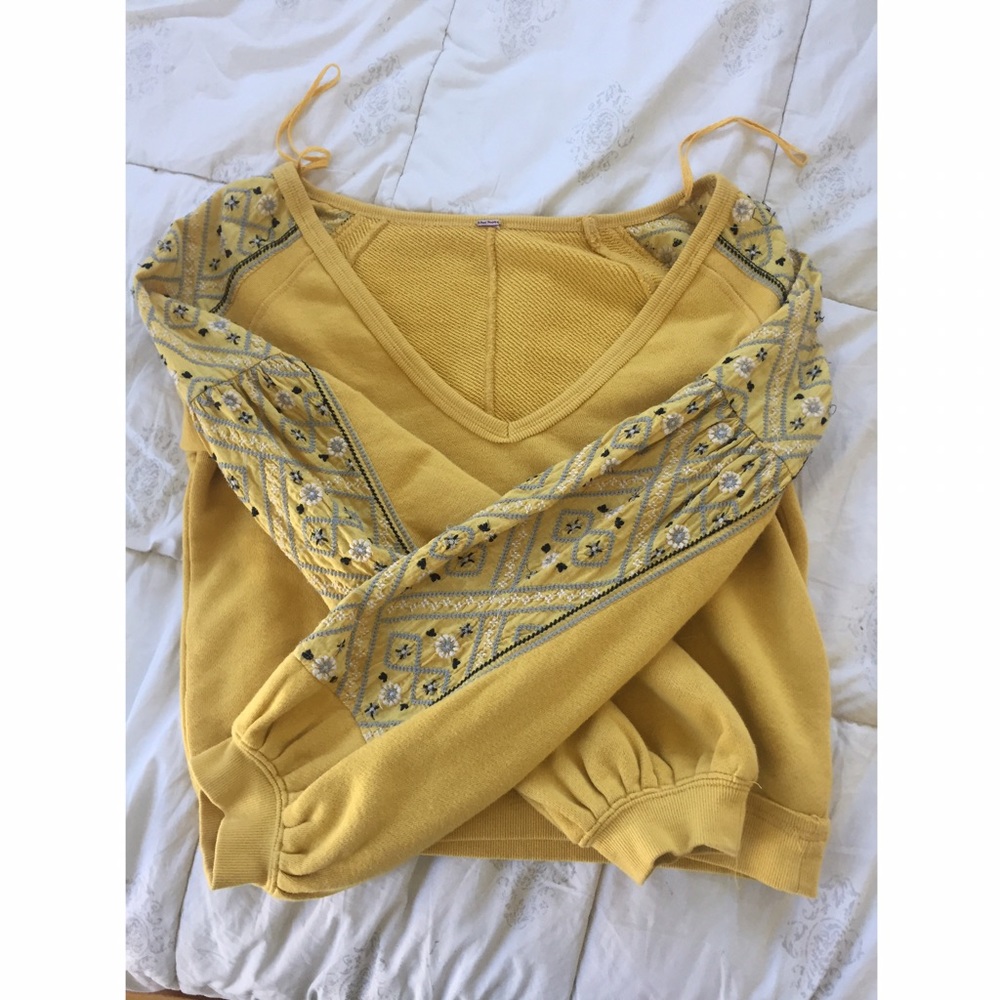 Free people long sleeve shirt