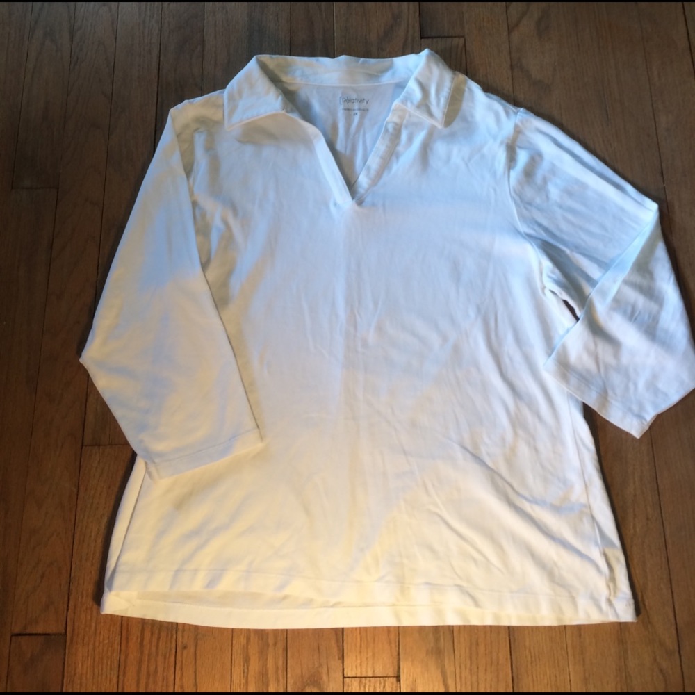 Spring 3/4 Sleeve Top 2X