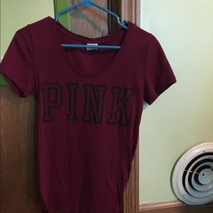 VS pink tee