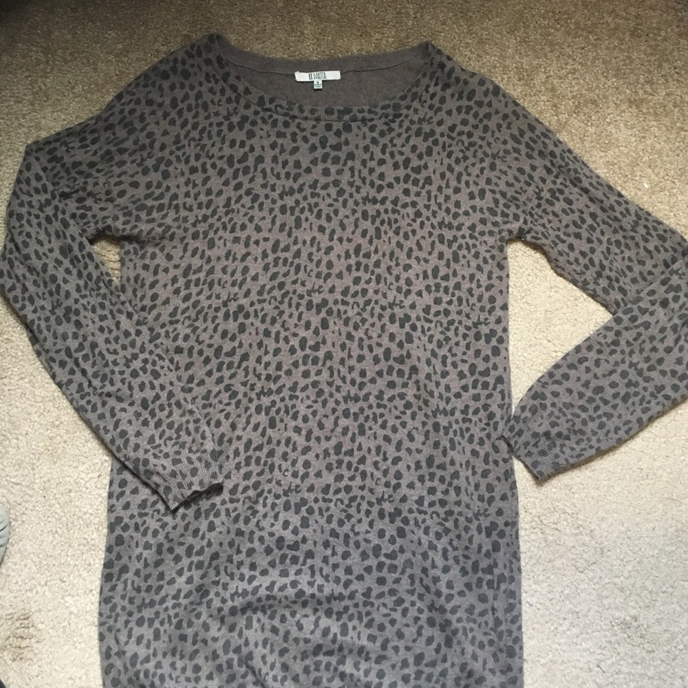 BB Dakota leopard print sweater