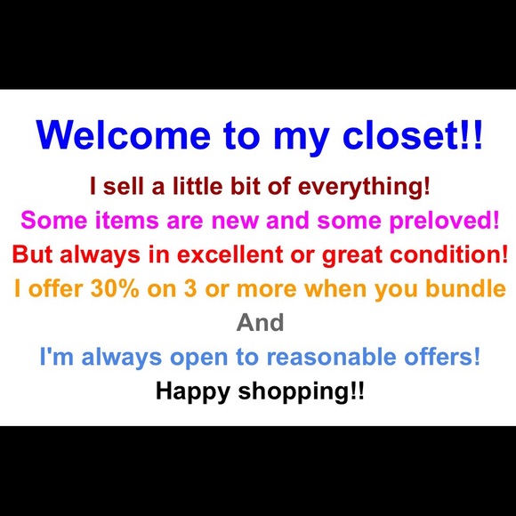 Welcome to my closet!! - Picture 1 of 1