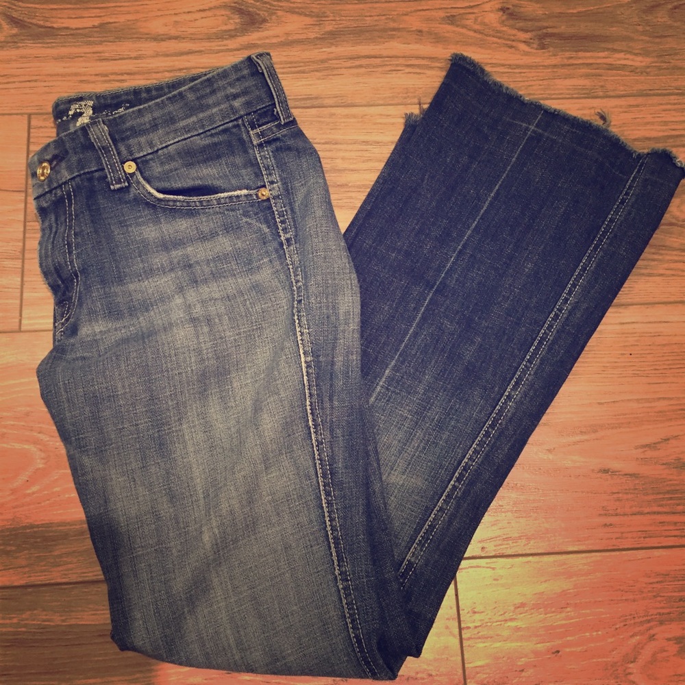 7 for all mankind "A" pocket jeans size 28