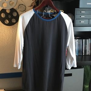 Cotton on 3/4 crew neck t shirt