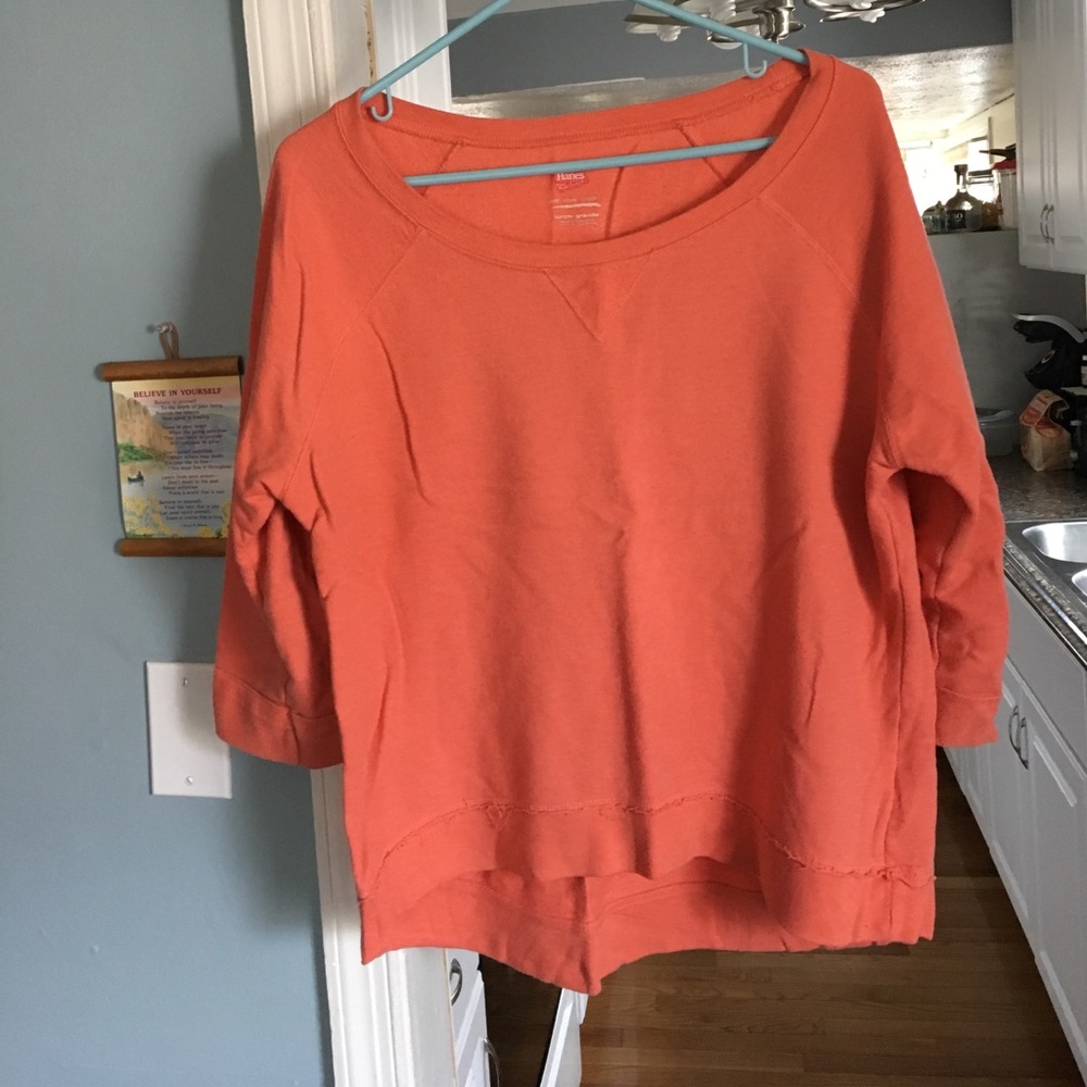 Large orange sweater/shirt