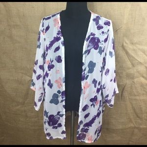 Floral kimono