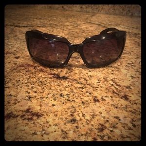 Authentic Chanel mother of pearl sunglasses.