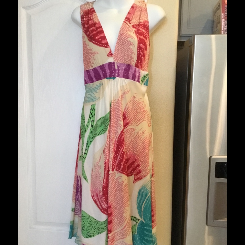 Silk DVF dress