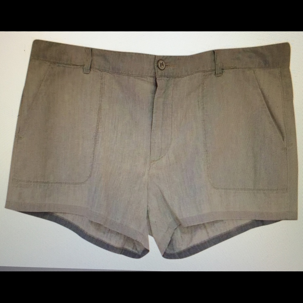 Vince Blue Shorts Chambray 12