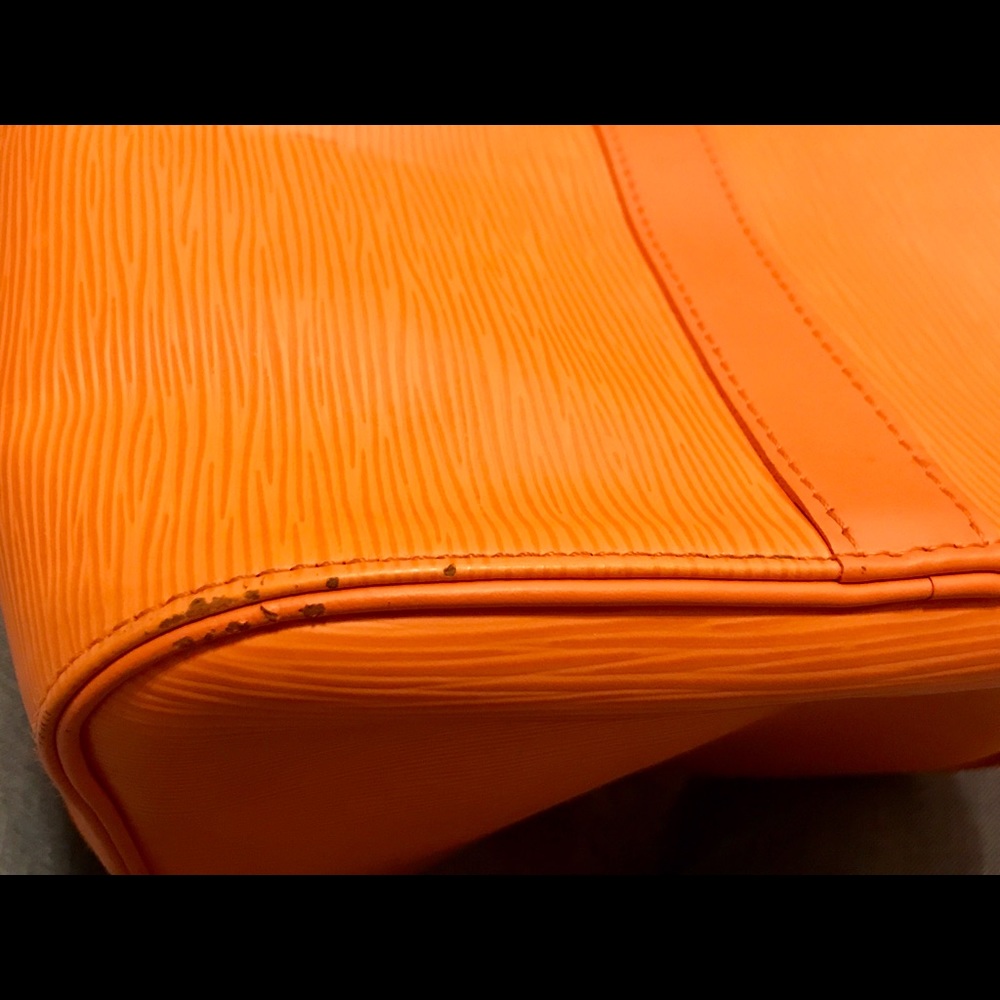 Louis Vuitton Mandarin EpiLeather Keepall45 Duffel - Picture 6 of 8