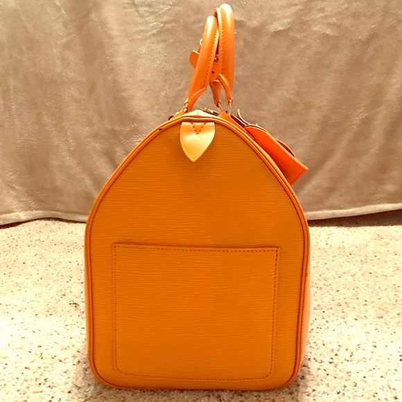 Louis Vuitton Mandarin EpiLeather Keepall45 Duffel - Picture 7 of 8