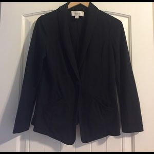 Black one button blazer from Nordstrom