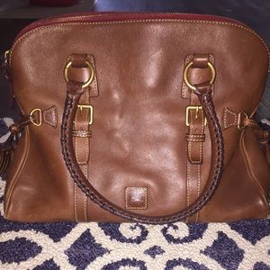 Dooney and Bourke Florentine Domed Buckle Satchel