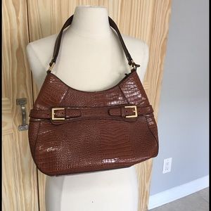 Etienne Aigner Croc Tote Bag