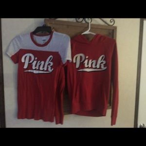 Victoria secret pink top ONLY TOP