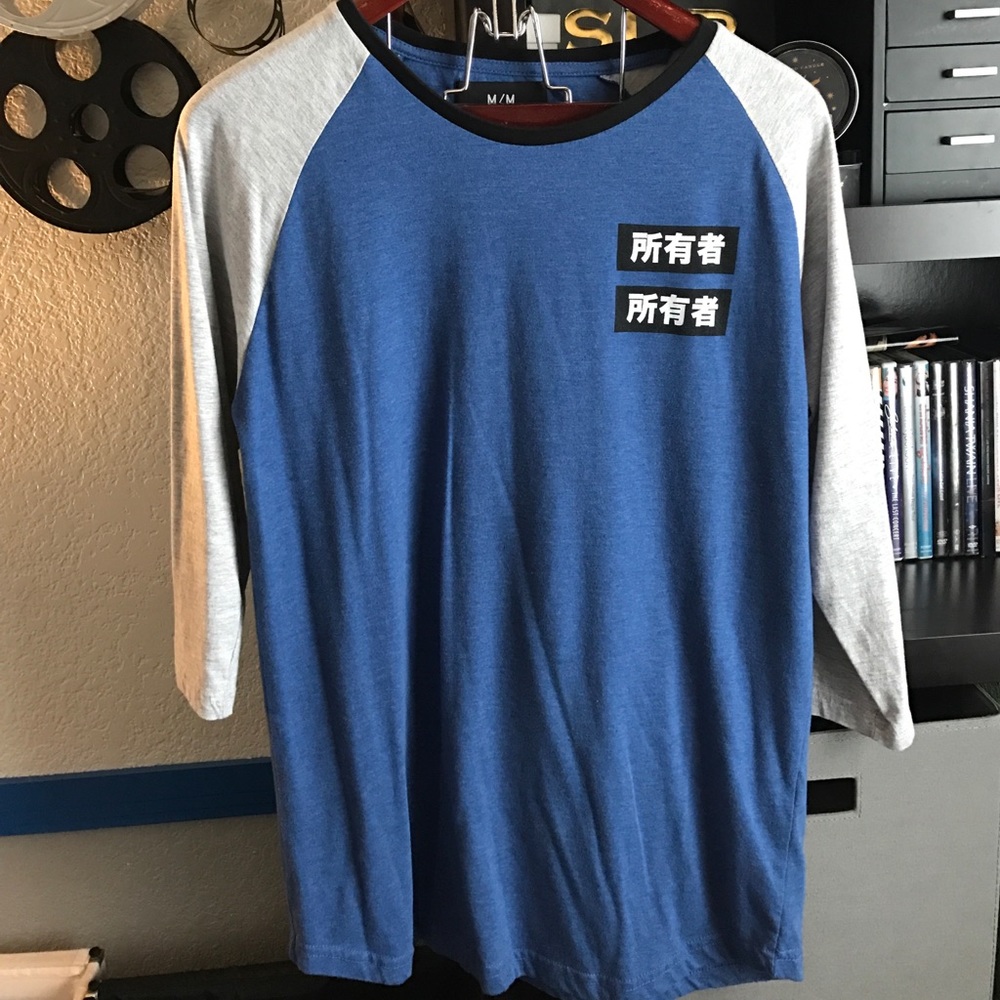 3/4 Cotton on crew neck t shirt