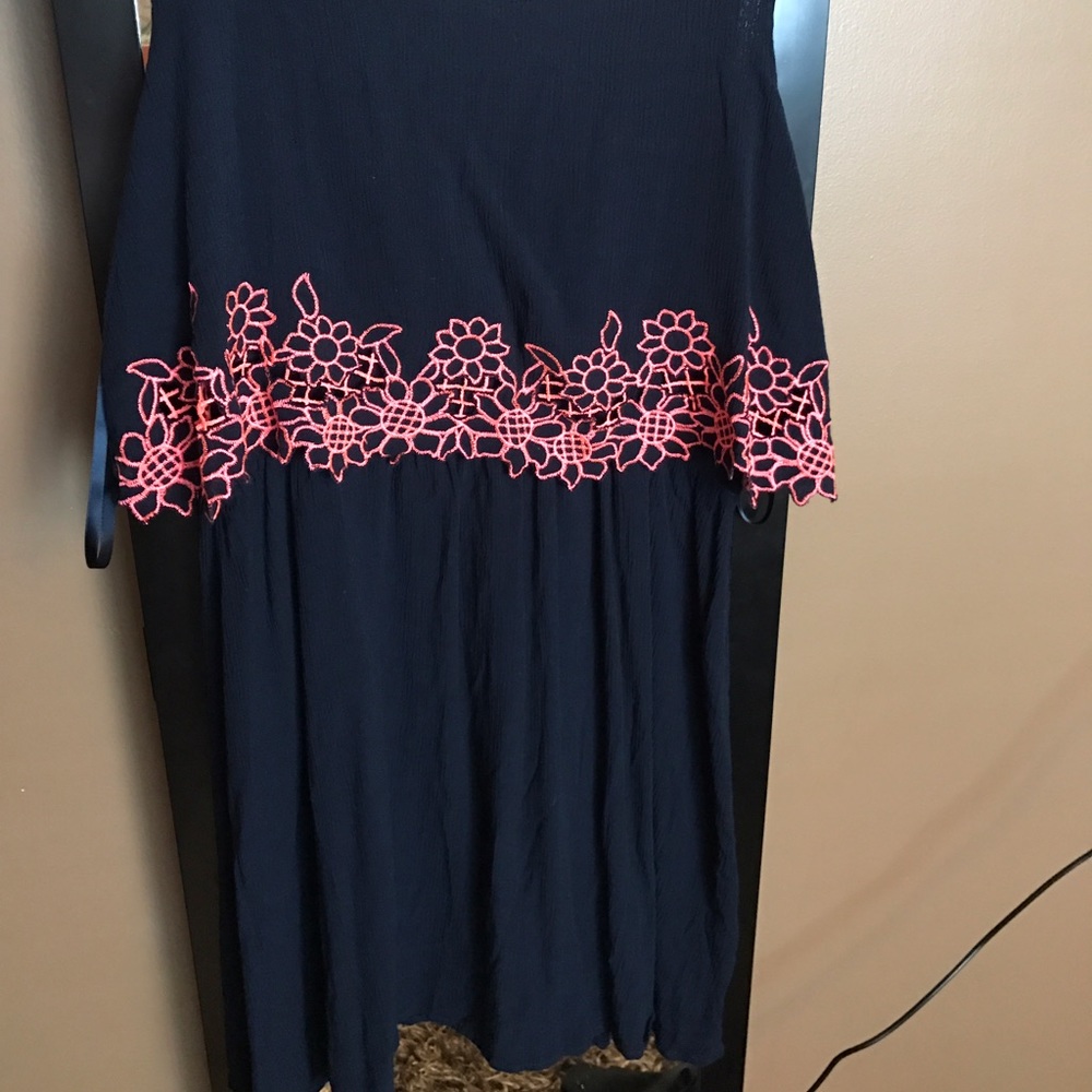 Floral detailed dress