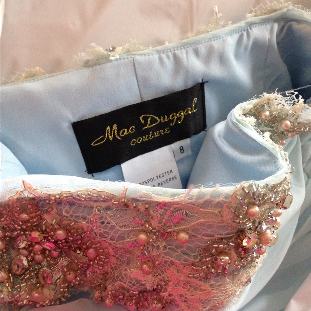 Original Mac Duggal Pageant Gown- only worn once! - Picture 3 of 8