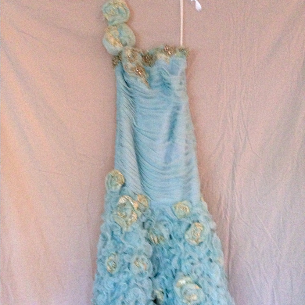 Original Mac Duggal Pageant Gown- only worn once!