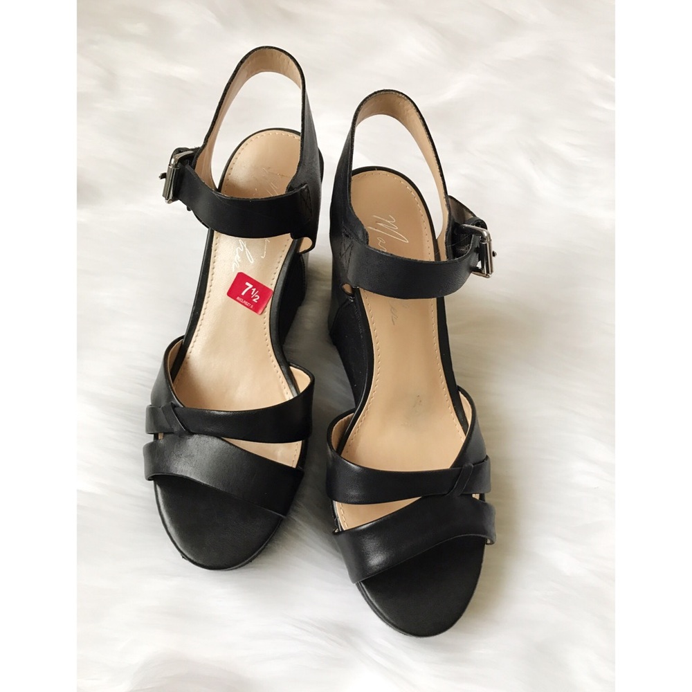 New Marc Fisher Wedge Sandals