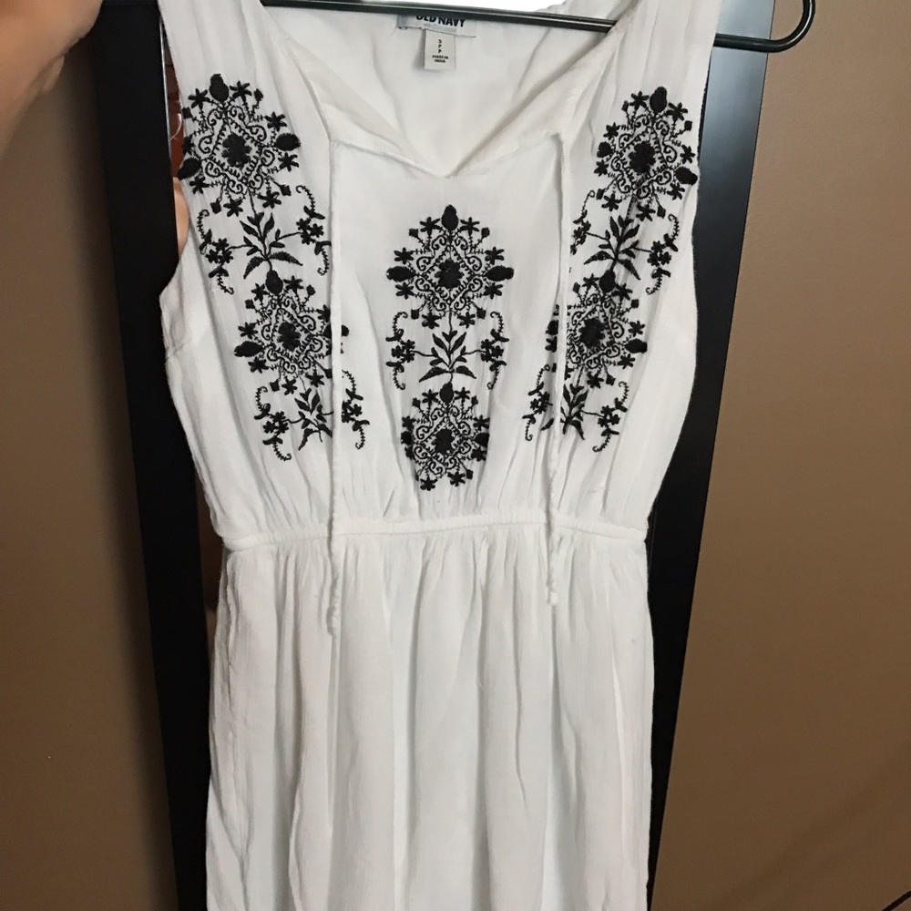 White summer dress