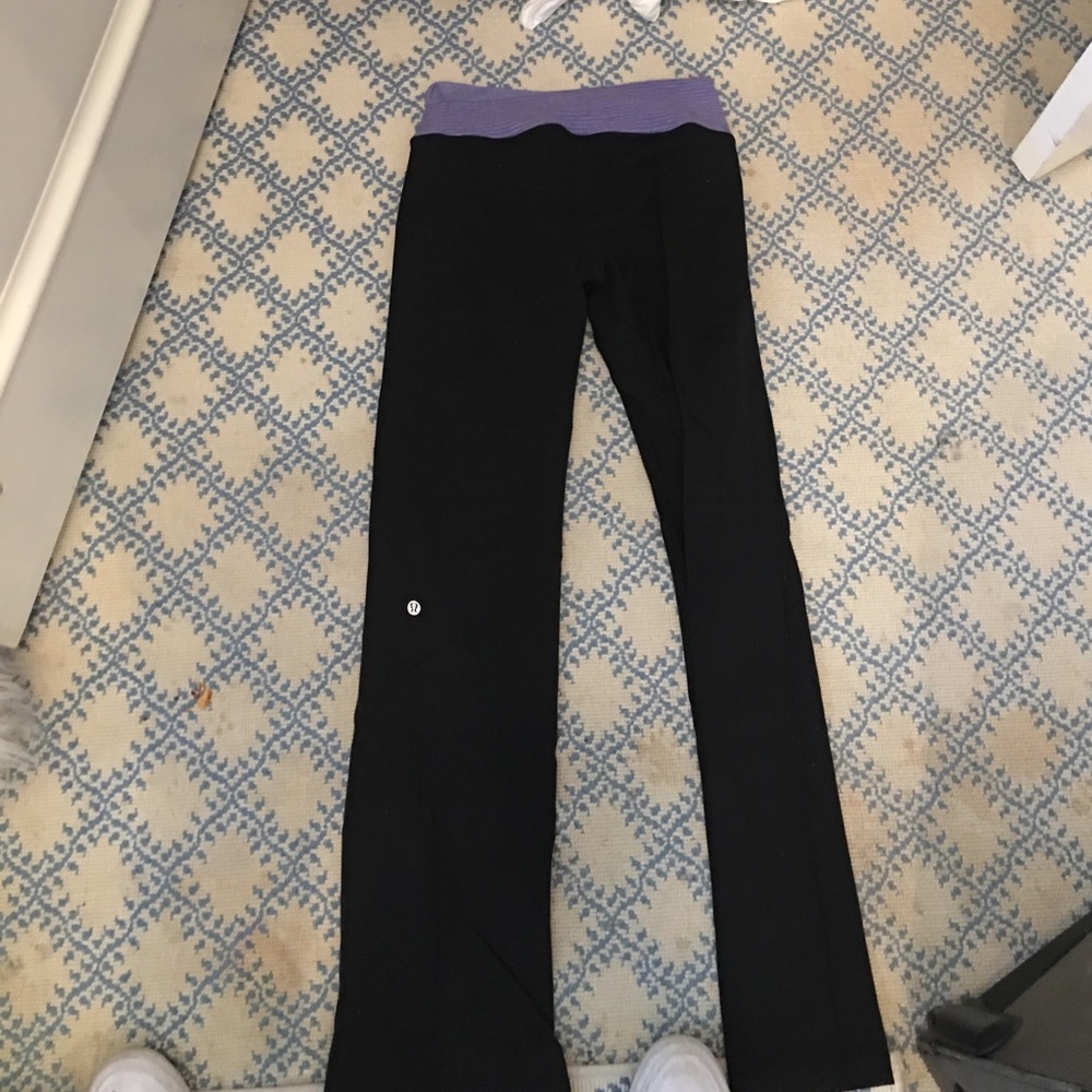 lululemon yoga flare pants