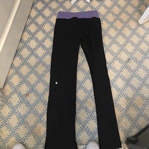 lululemon yoga flare pants