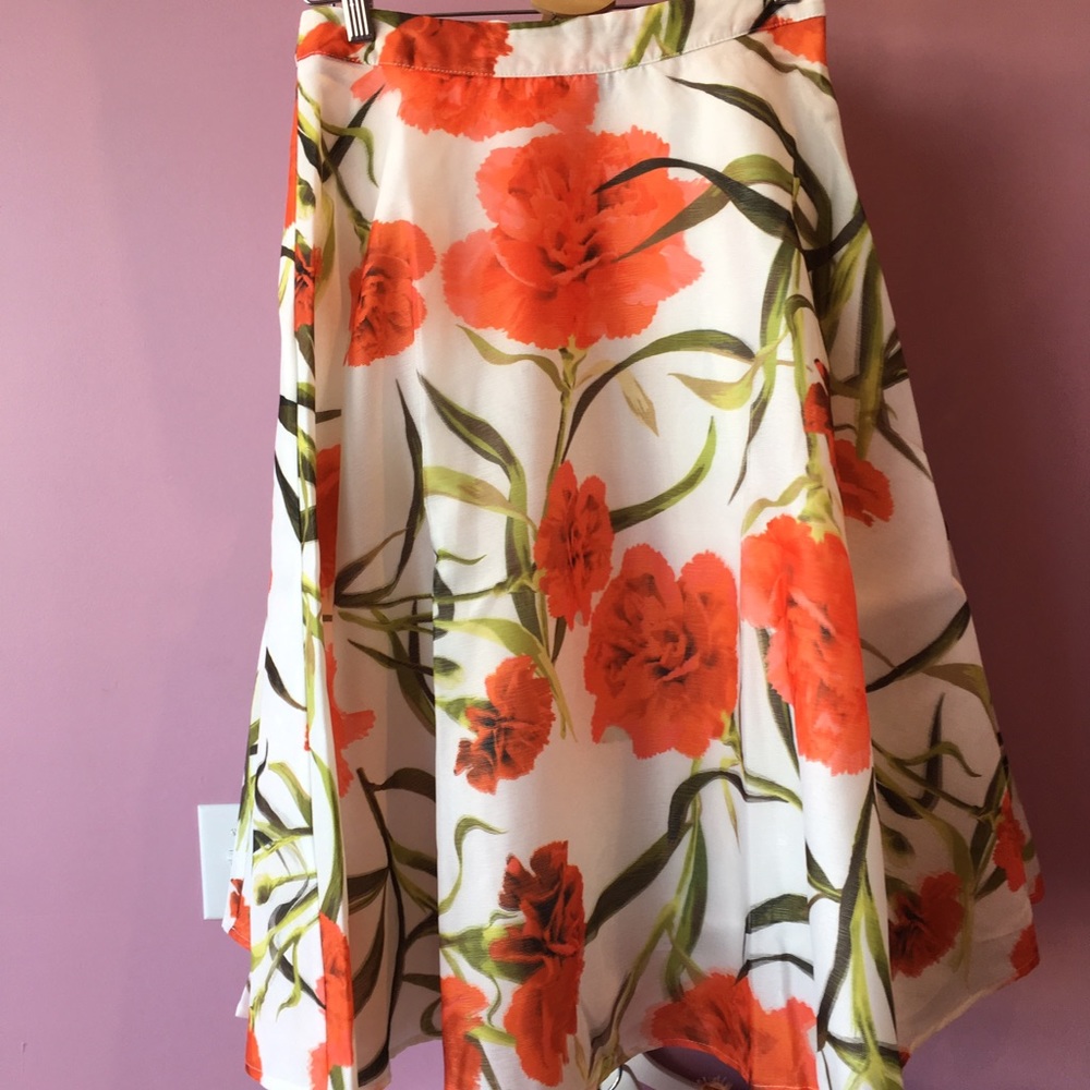 Beautiful florals skirt