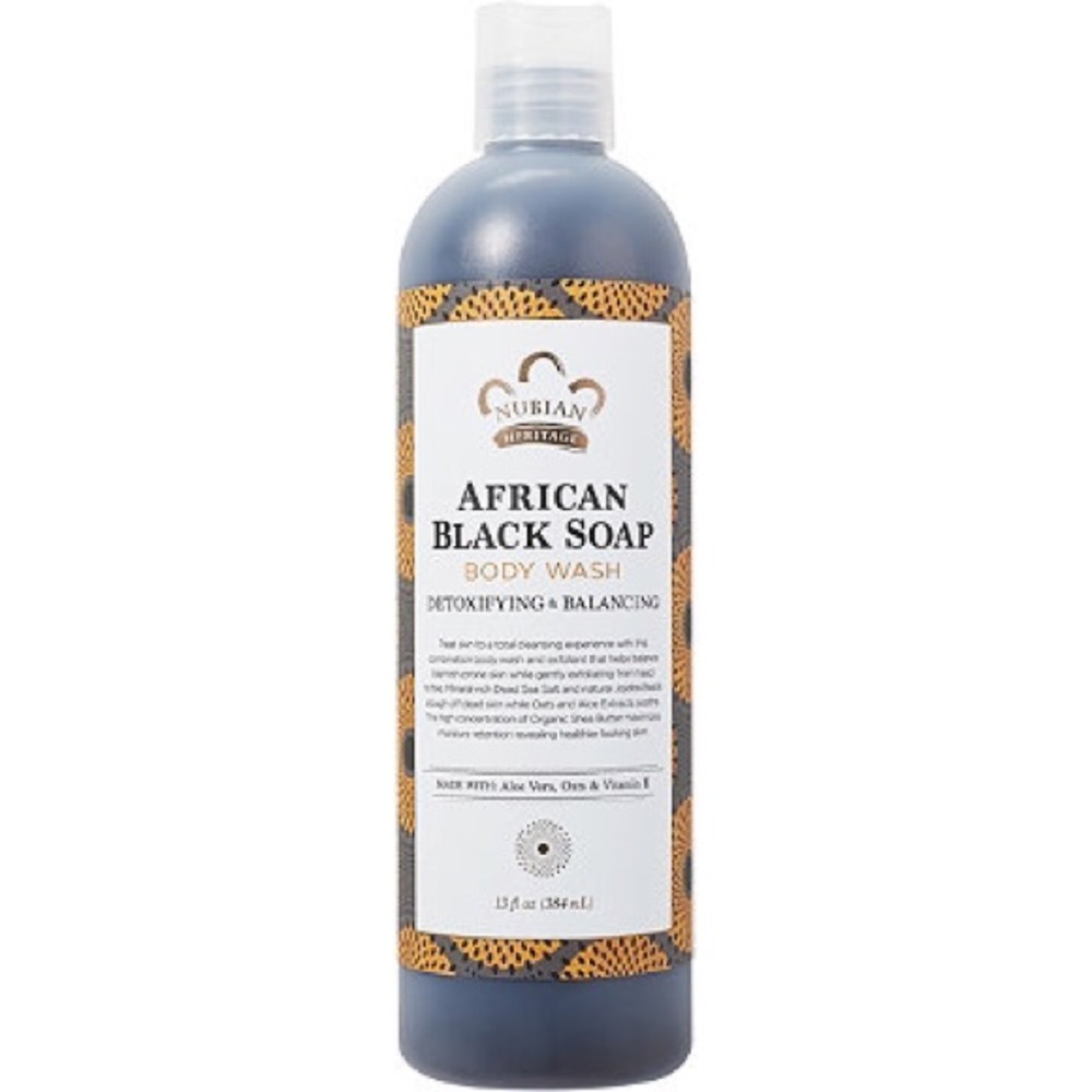 Nubian Heritage African Black Soap Body Wash