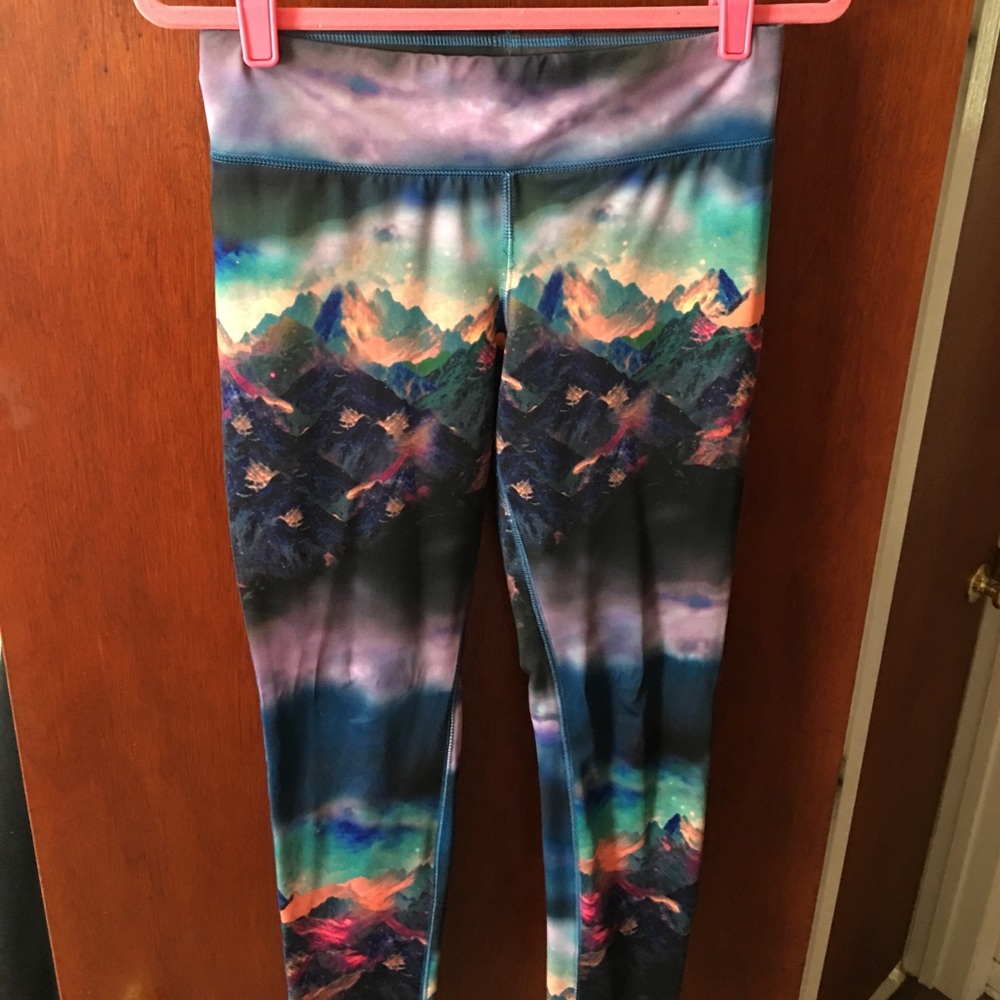 Active Legging- Mountain Print