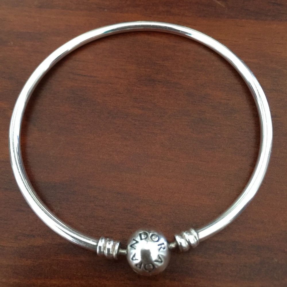 Sterling silver Pandora bracelet