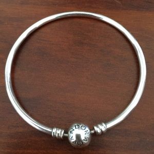 Sterling silver Pandora bracelet
