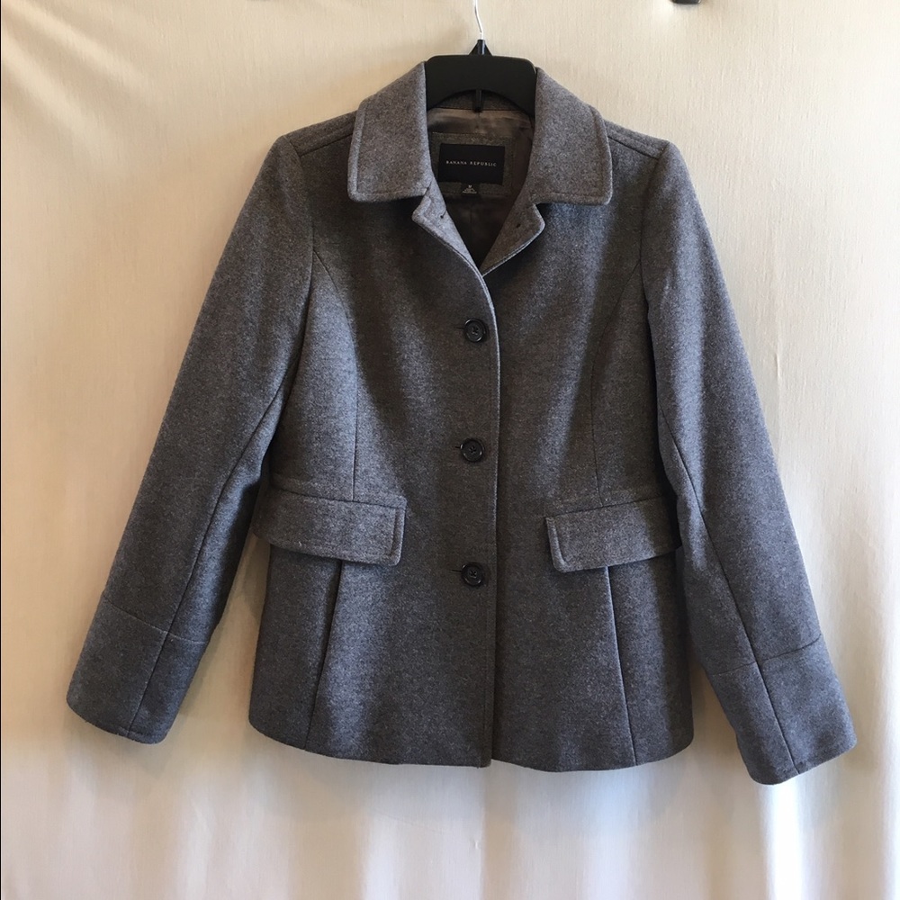 Banana Republic single-breasted Pea Coat