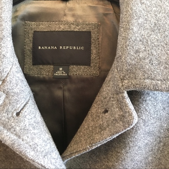 Banana Republic single-breasted Pea Coat - Picture 3 of 4