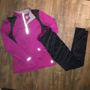 Athletic top and bottoms combo