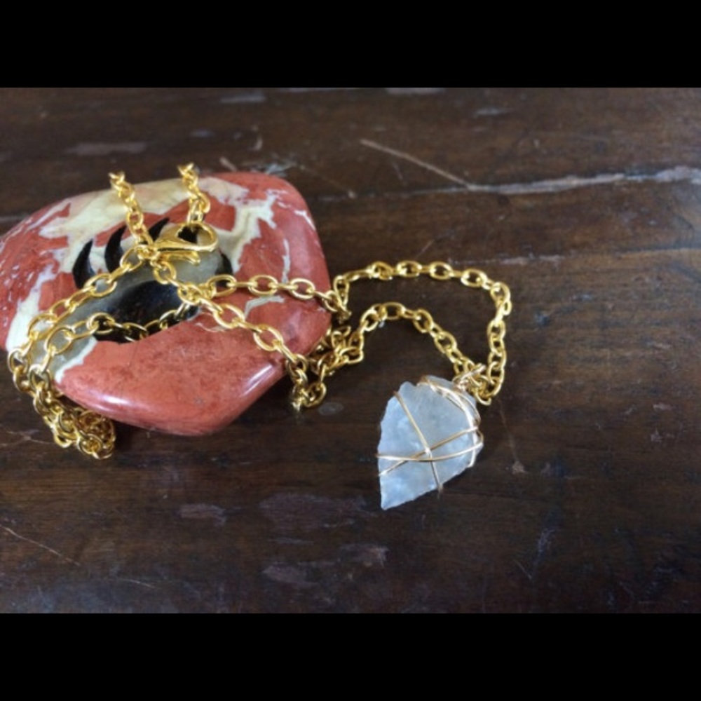 Arrowhead Necklace Handmade