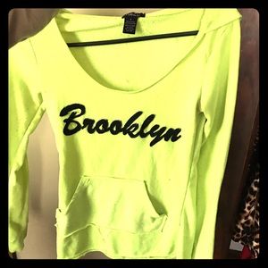 Distressed Brooklyn hoodie