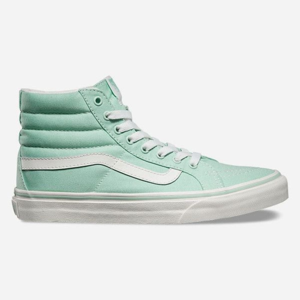 Mint Green Hightop Vans