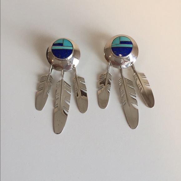 Ray Tracey Jewelry - ❤️HP Ray Tracey Southwestern Turquoise/SS Earrings