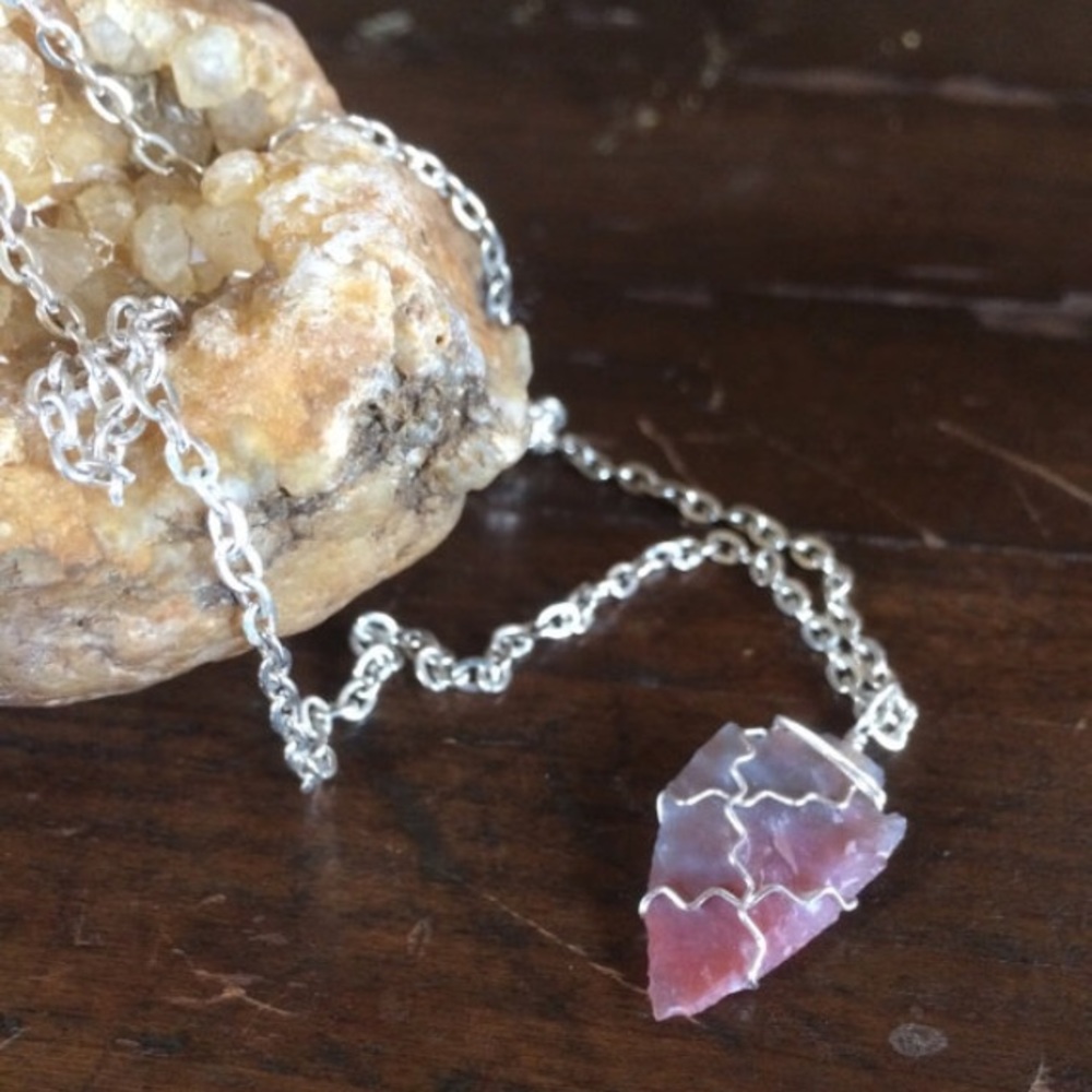 Arrowhead Necklace Handmade